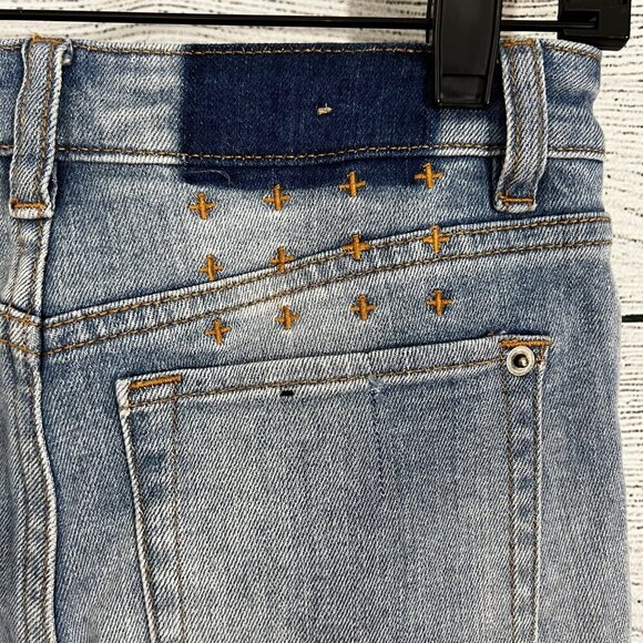 Ksubi Mid-Rise Ankle Skinny Jeans, Size 24 - Picture 4 of 5